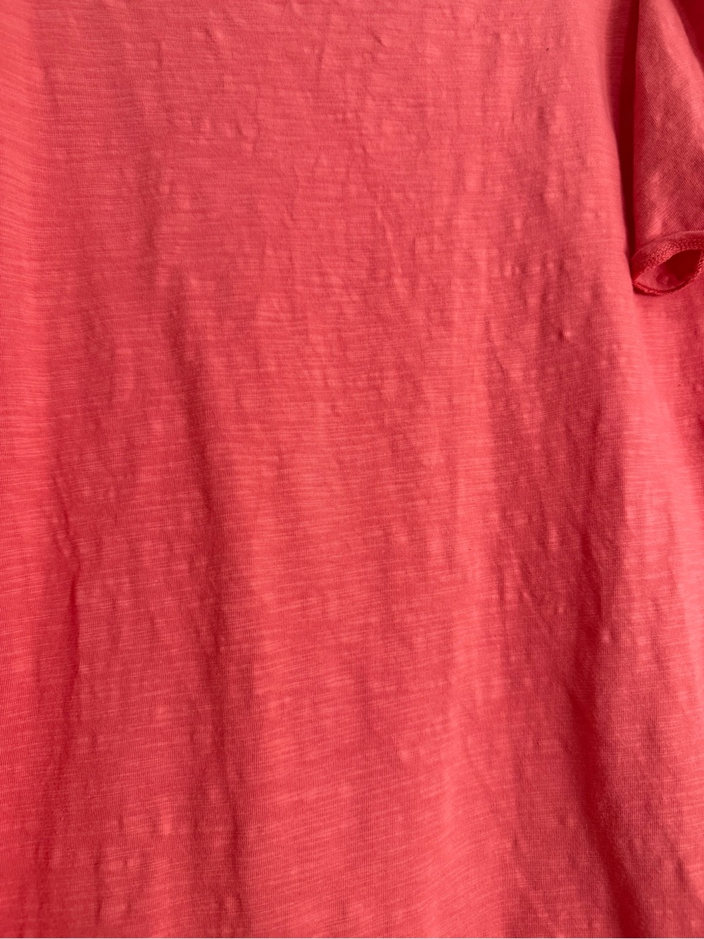 MATILDA JANE Coral Ruffle Embroidered Hem Short Sleeve Top Sz M - Picture 8 of 8
